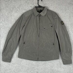 NWT BELSTAFF Camber Jacket Full Zip Long Sleeve Dusk Grey Men’s Size S